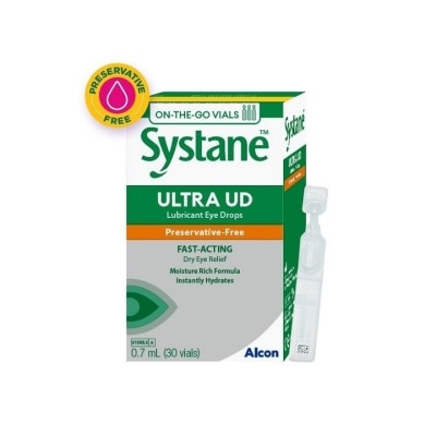 ALCON Systane Ultra HD High Performance Lubricant Eye Drops 0.7ml x 30s