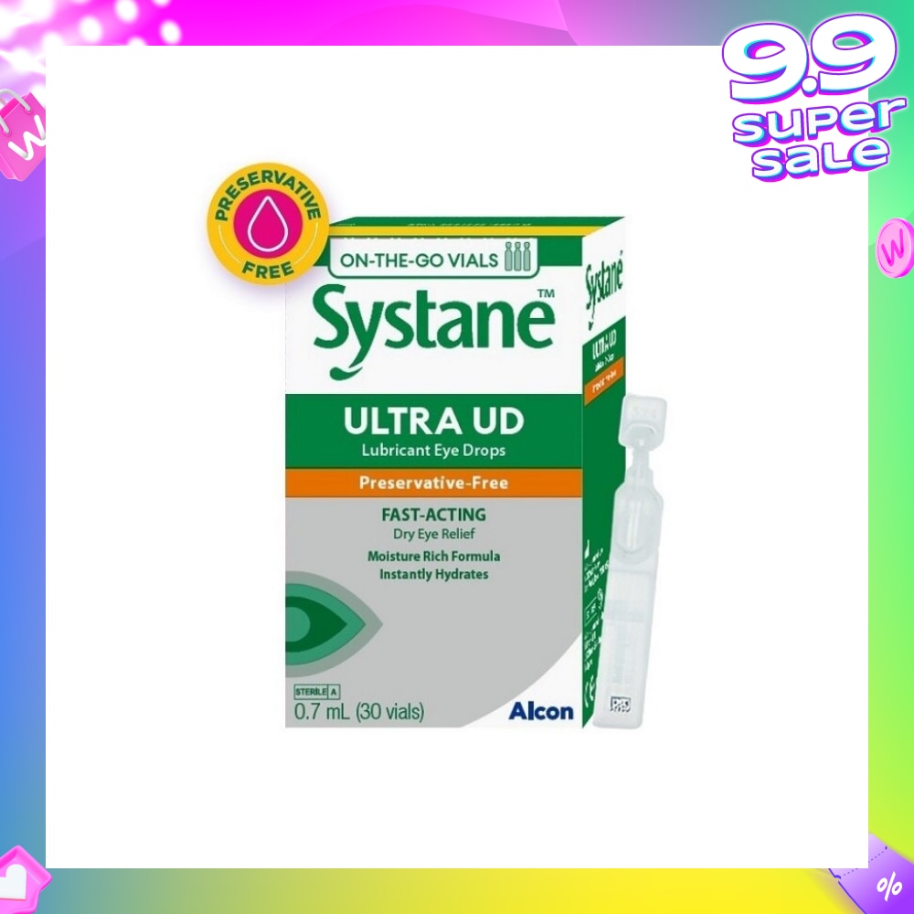 Systane Ultra Unit Dose 0.7ml x 30s (Expiry: April`2026)