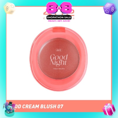 4U2 - Good Cream Blush 07 Good Night 1s&nbsp;(Expiry: May`2027)