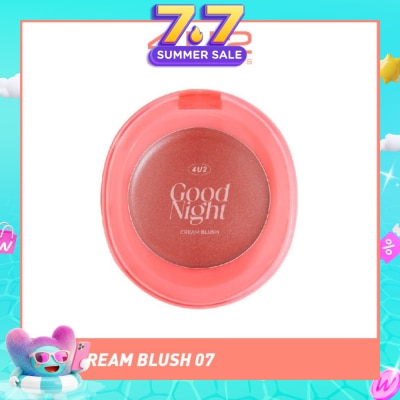 4U2 - Good Cream Blush 07 Good Night 1s&nbsp;(Expiry: May`2027)