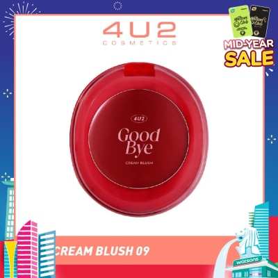 4U2 Good Cream Blush 09 Good Bye 1s
