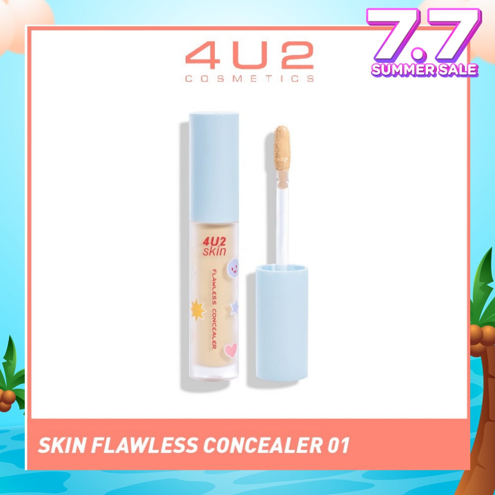 Skin Flawless Concealer 01 Milky (Alcohol-Free & Paraben-Free) 1s