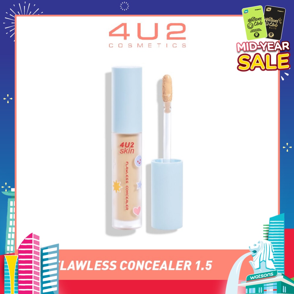 Skin Flawless Concealer 1.5 Fair (Alcohol-Free & Paraben-Free) 1s