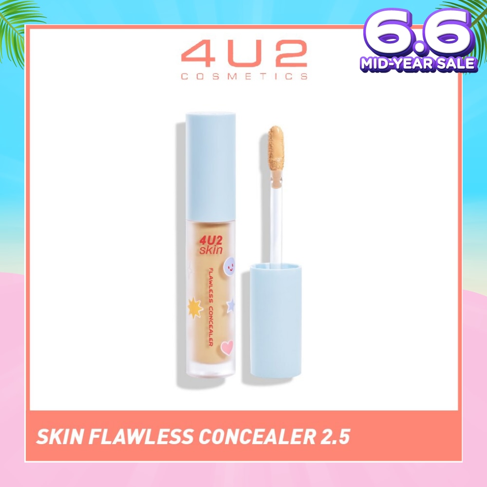 Skin Flawless Concealer 2.5 Warm Beige (Alcohol-Free & Paraben-Free) 1s