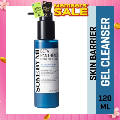 SOME BY MI Beta Panthenol Repair Gel Cleanser (To Improve Highly Sensitive Skin) 120ml