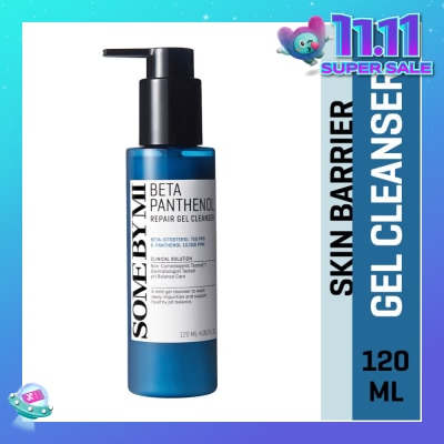 SOME BY MI Beta Panthenol Repair Gel Cleanser (To Improve Highly Sensitive Skin) 120ml