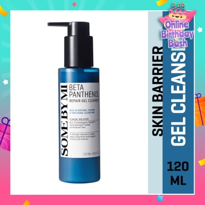 SOME BY MI Beta Panthenol Repair Gel Cleanser (To Improve Highly Sensitive Skin) 120ml