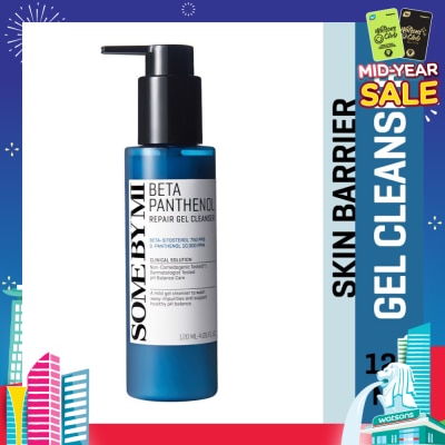 SOME BY MI Beta Panthenol Repair Gel Cleanser (To Improve Highly Sensitive Skin) 120ml
