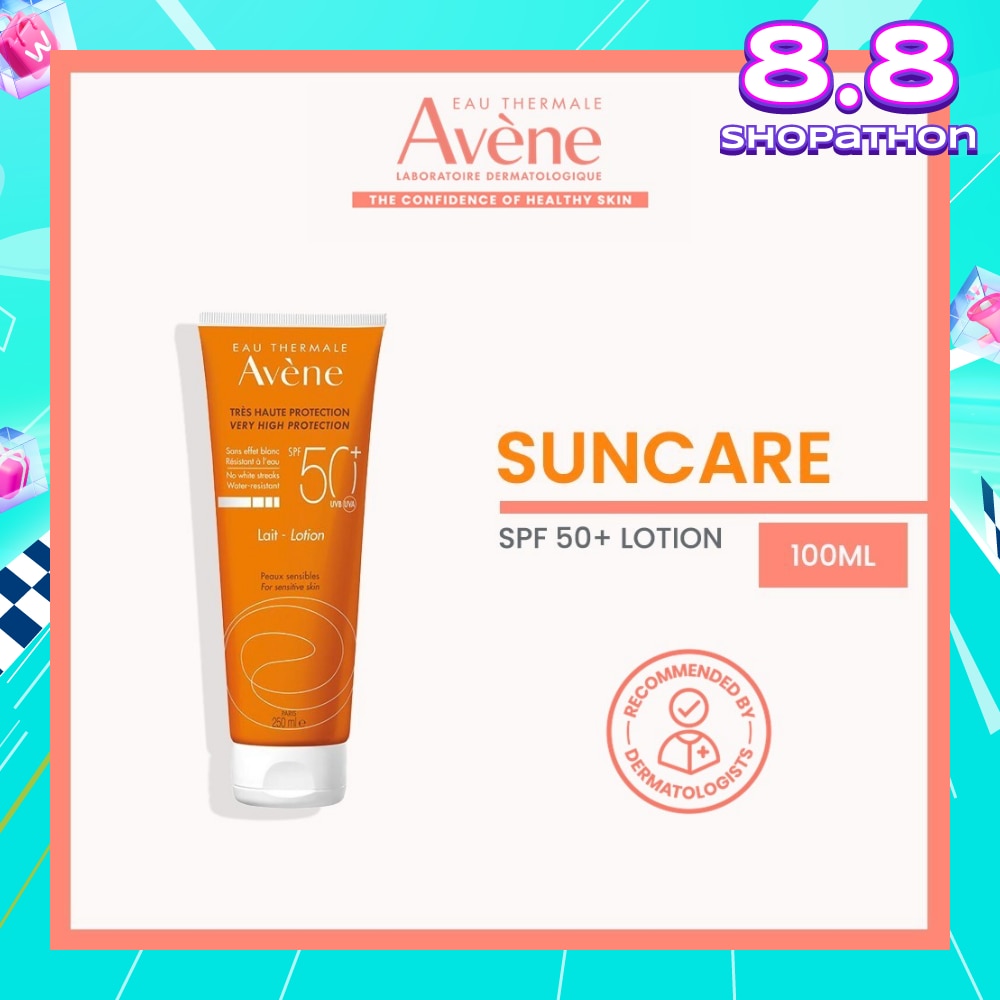 Lotion SPF50+ UVA/UVB (No White Streaks & Water-Resistant) 100ml