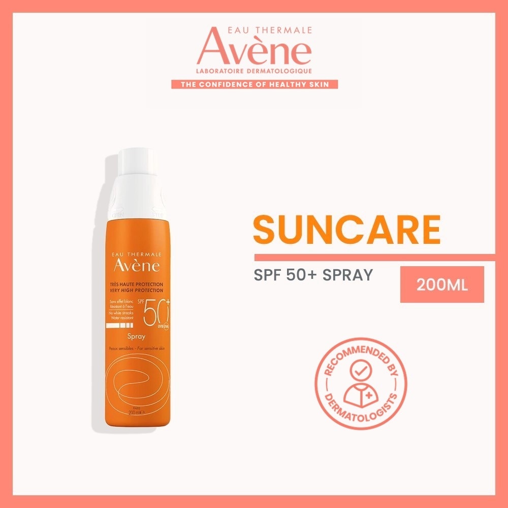 Very High Protection SPF50+ UVA/UVB Suncare Spray (For Sensitive Skin & Water-Resistant) 200ml