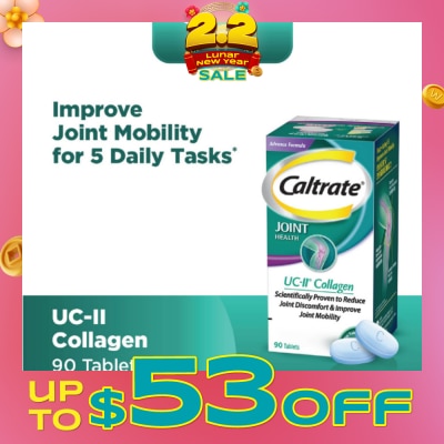 CALTRATE [CNY] Joint Health UC-II Collagen Tablet 90s