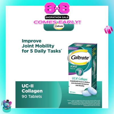 CALTRATE - Joint Health UC-II Collagen Tablet 90s (Expiry: Apr`2027)