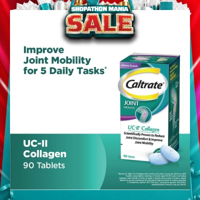 CALTRATE - Joint Health UC-II Collagen Tablet 90s (Expiry: Apr`2027)
