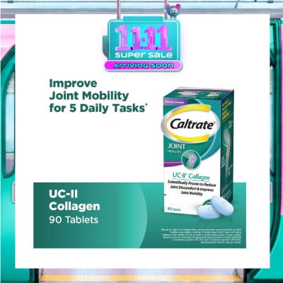 CALTRATE Joint Health UC II Collagen Tablet 90s (Expiry: Apr`2027) image