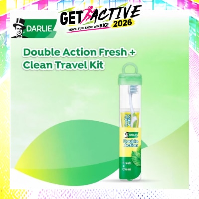 DARLIE - Double Action Travel Kit Packset consists Toothpaste 1s + Toothbrush 1s image