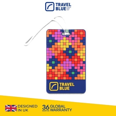 TRAVEL BLUE TB101 Luggage Tag Flower 11cm x 5.5cm 1s