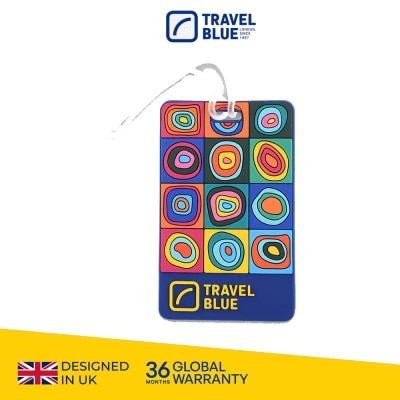 TRAVEL BLUE TB102 Luggage Tag Dots 11cm x 5.5cm 1s