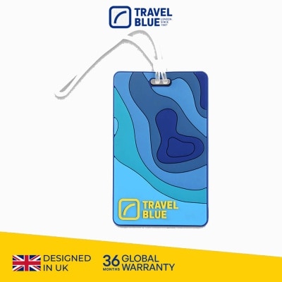 TRAVEL BLUE TB102 Luggage Tag Wave 11cm x 5.5cm 1s