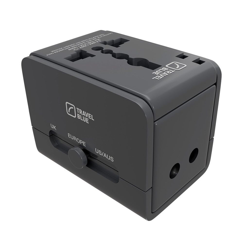 TB255 Travel Adaptor With Type A & C Charging 1s