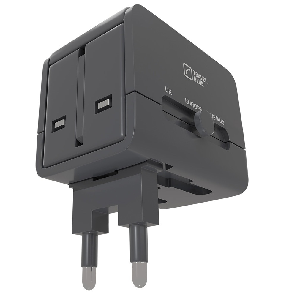 TB255 Travel Adaptor With Type A & C Charging 1s