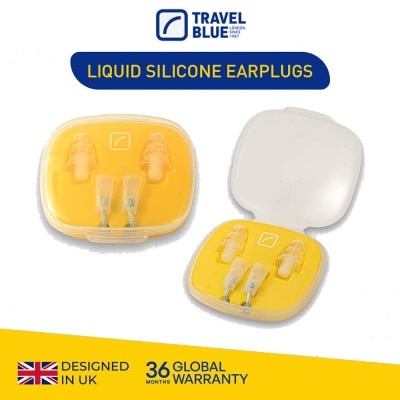 TRAVEL BLUE TB493 Liquid Silicone Earplugs 1s