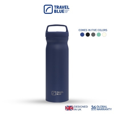 TRAVEL BLUE TB521 Insulated Bottle Navy 22.5cm x 7cm 1s