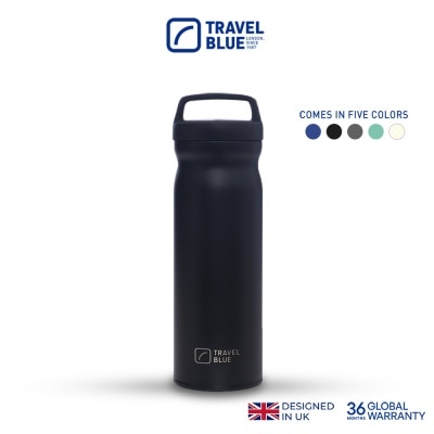 TRAVEL BLUE TB525 Insulated Bottle Black 22.5cm x 7cm 1s