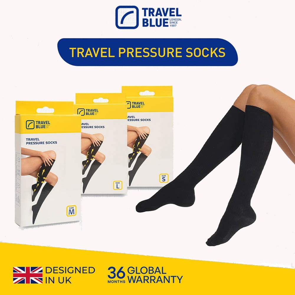TRAVEL BLUE TB792 Travel Pressure Socks Small 1s | Travel