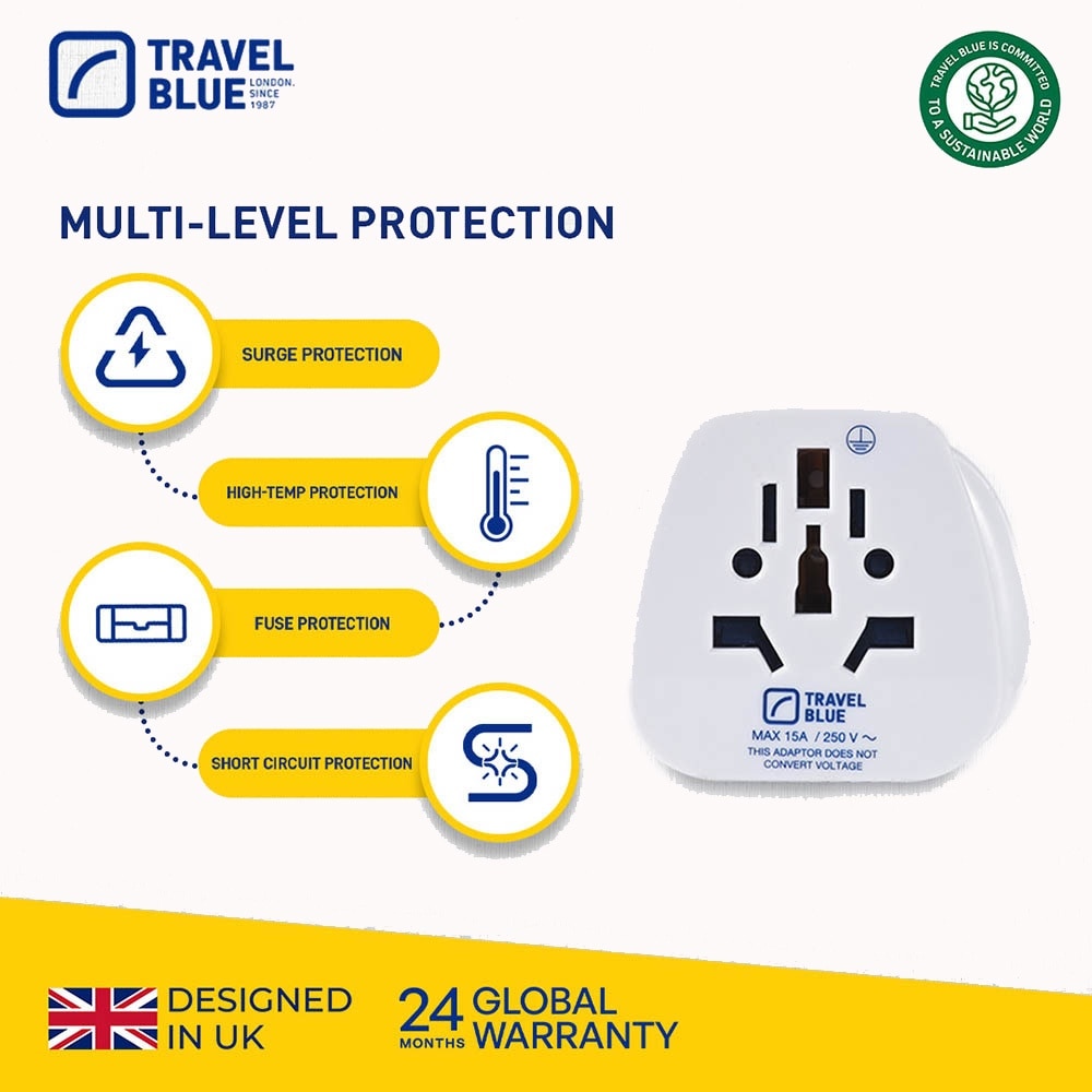 TB970 World To USA Travel Adaptor 1s