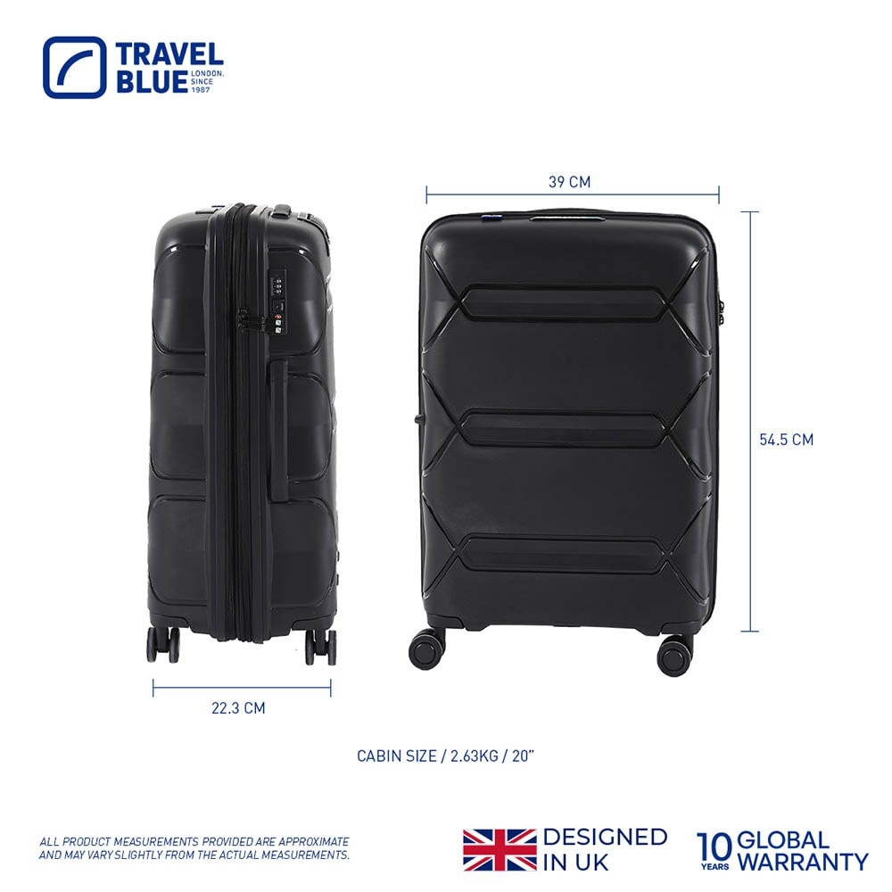 TB3301 Nomad Cabin Size (S) Black (39cm x 54.5cm x 22.3cm) 1s