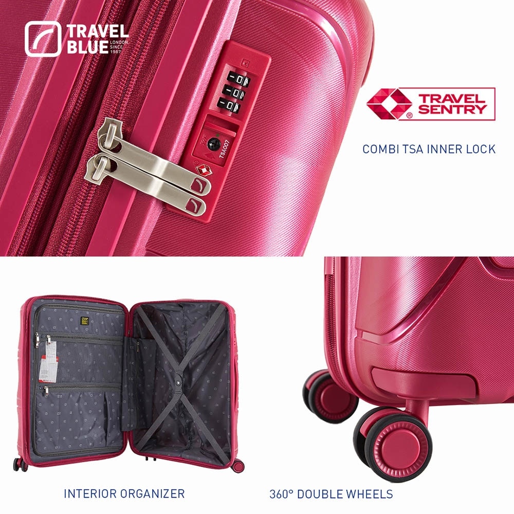 TB3303 Nomad Cabin Luggage (S) Pink 1s