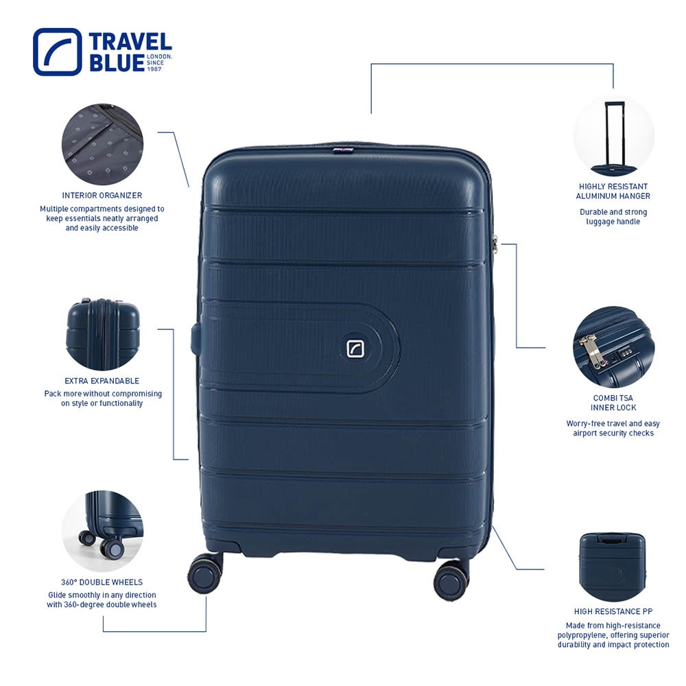 TB3306 Wanderer Medium Luggage (M) 1s