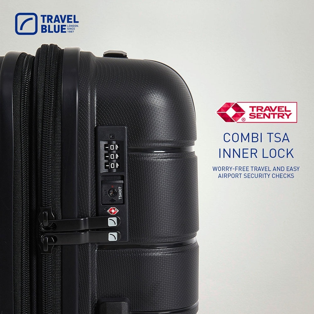 TRAVEL BLUE TB3308 Wanderer Medium Luggage (M) Black 1s | Travel