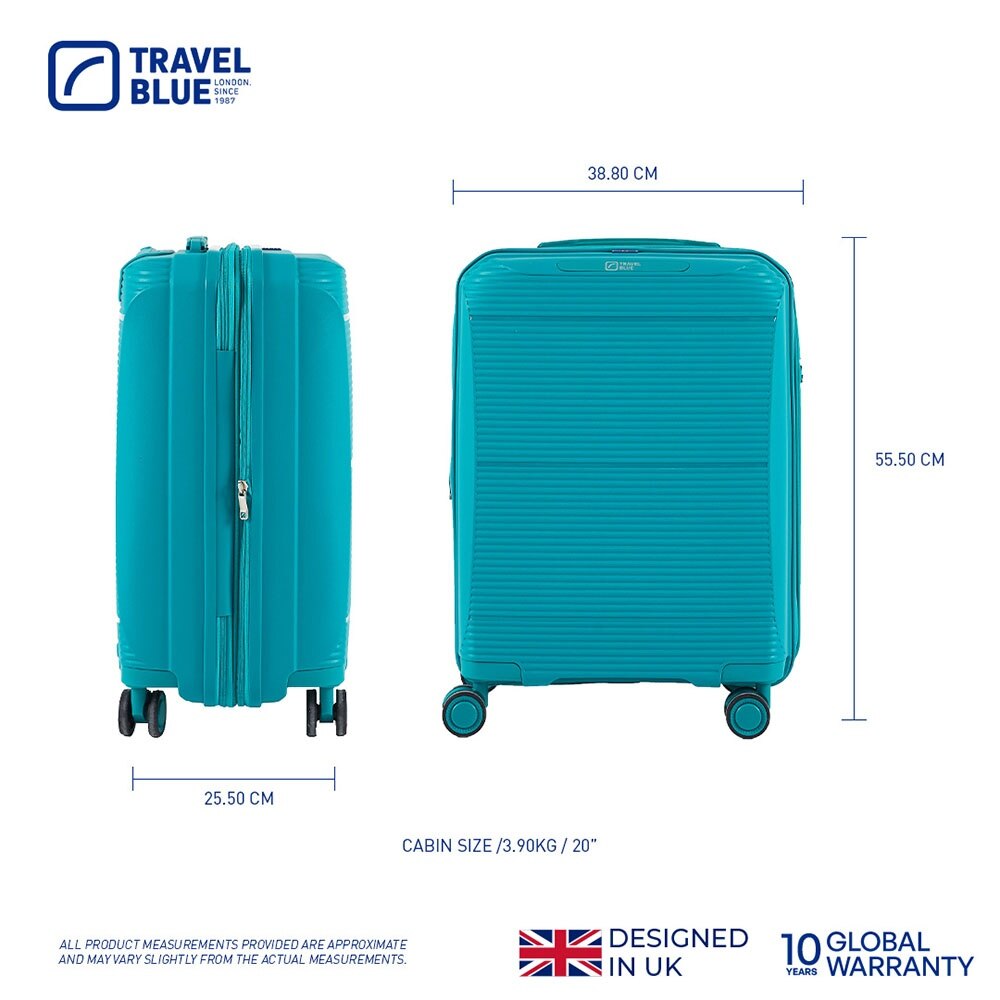 TRAVEL BLUE TB3313 Journey Jet Green (S) 1s | Travel & Lifestyle