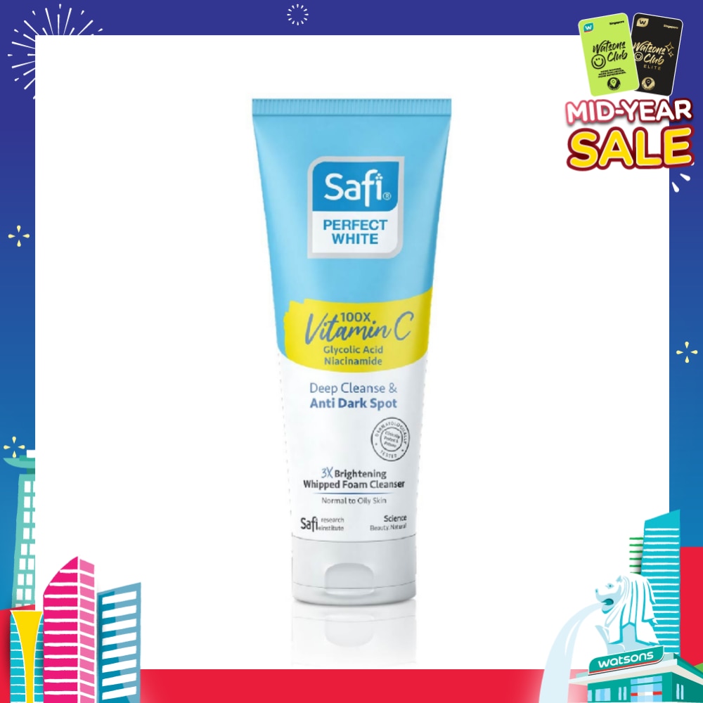 Perfect White 3X Whipped Foam Cleanser (100X Vitamin C + Morinamide + Glycolic Acid) 95g