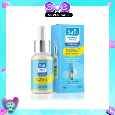 SAFI - Perfect White 3X Anti Dark Spot Serum Ampoule (100X Vitamin C + Morinamide + Glycolic Acid) 30ml image