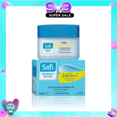 SAFI - Perfect White 3X Gel Cream (100X Vitamin C + Morinamide + Glycolic Acid) 45g image