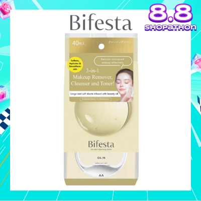 BIFESTA Cleansing Sheet Oil In 40s