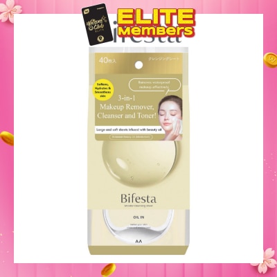 BIFESTA Cleansing Sheet Oil In 40s