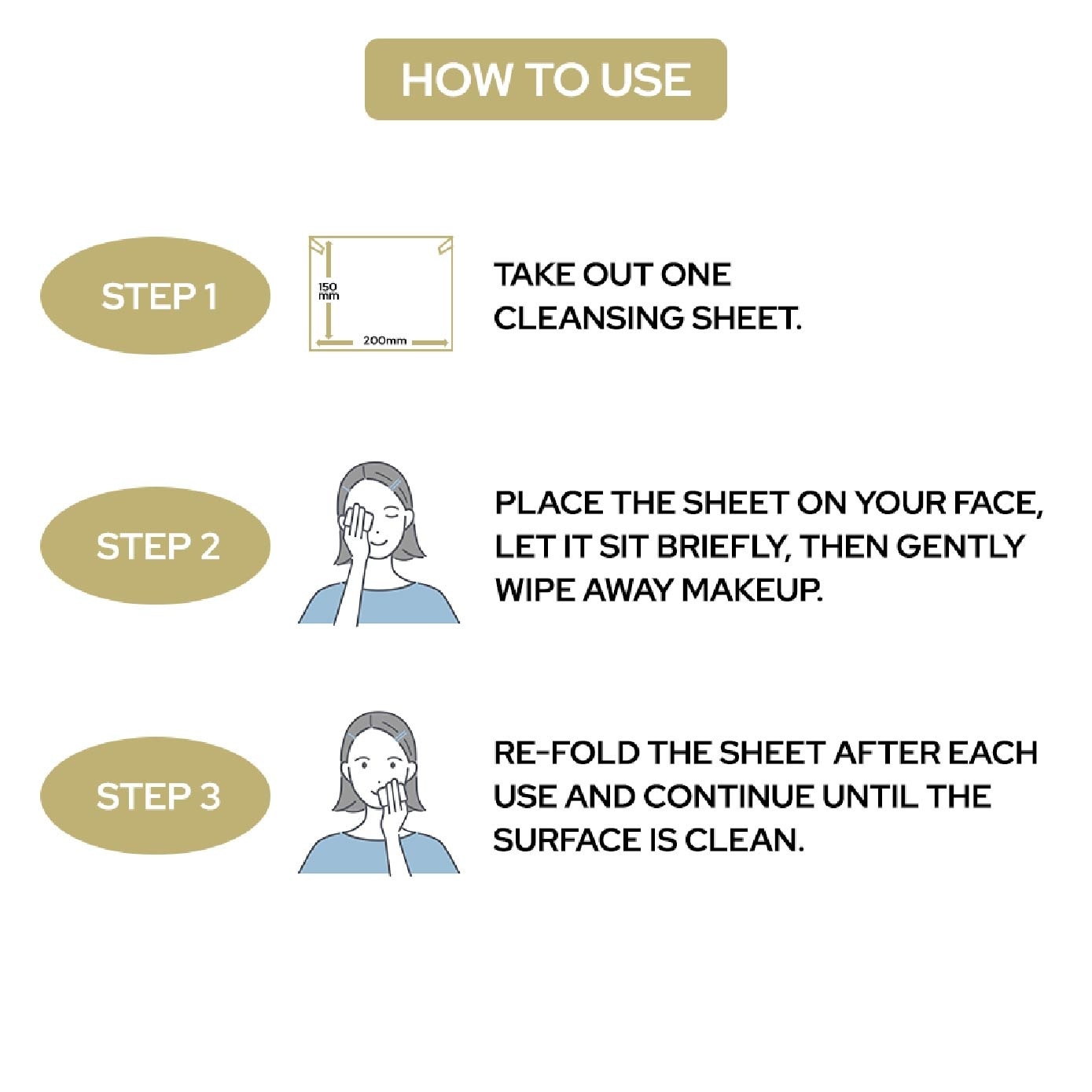 Cleansing Sheet In Oil 10s