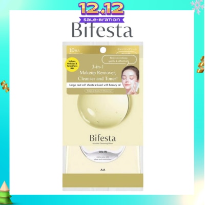 BIFESTA Cleansing Sheet In Oil 10s
