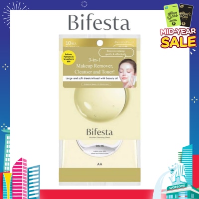 BIFESTA Cleansing Sheet In Oil 10s