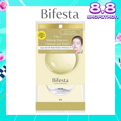 BIFESTA Cleansing Sheet In Oil 10s