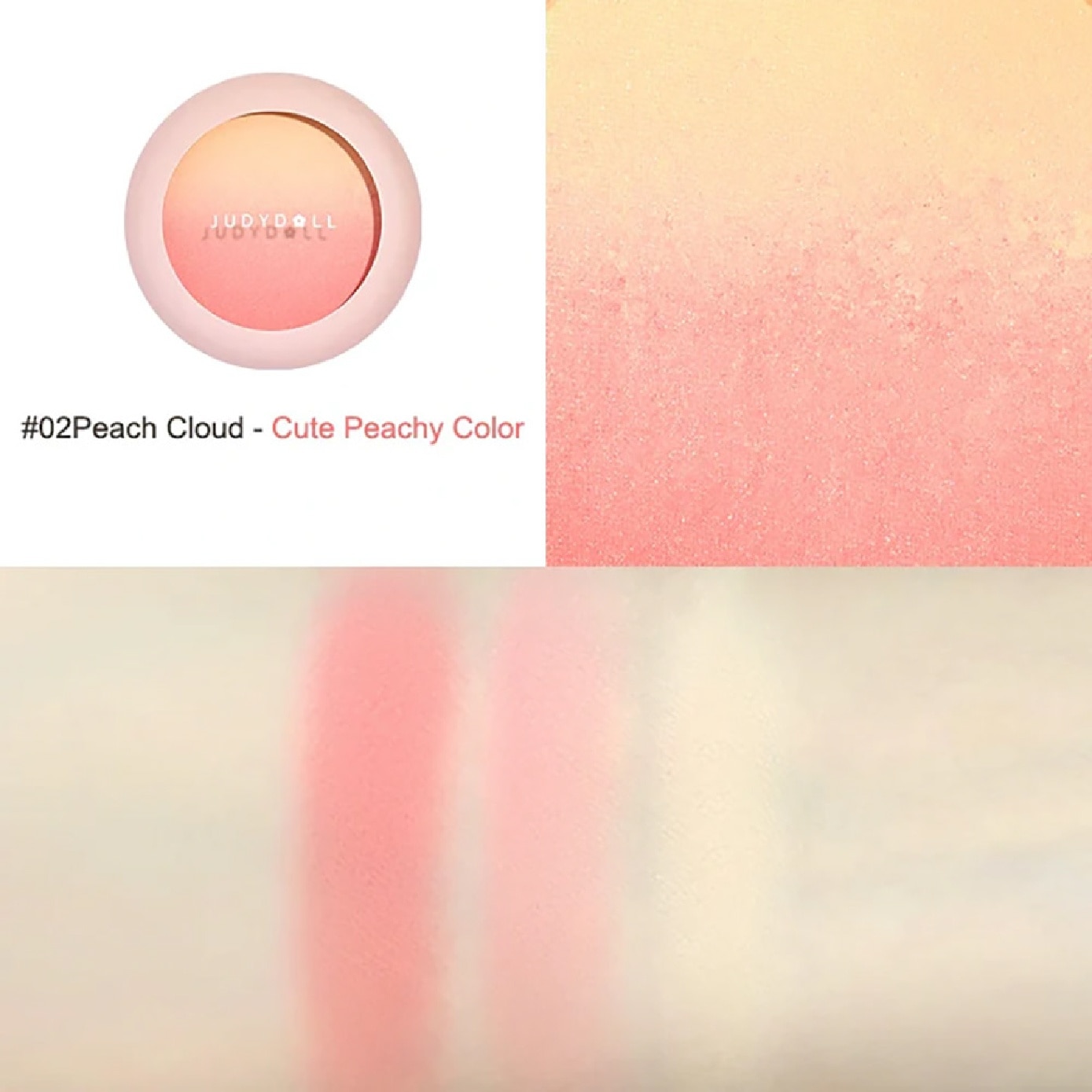 Gradual Blusher #02 Peach Cloud 4.3g