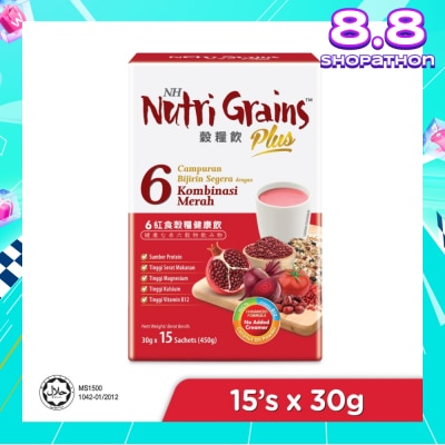NH DETOXLIM Plus Instant Multi Mix Grains With 6 Red (Help Nourish Blood, Promote Good Skin & Protect Vision) 15s
