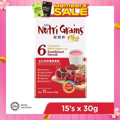 NH DETOXLIM Plus Instant Multi Mix Grains With 6 Red (Help Nourish Blood, Promote Good Skin & Protect Vision) 15s