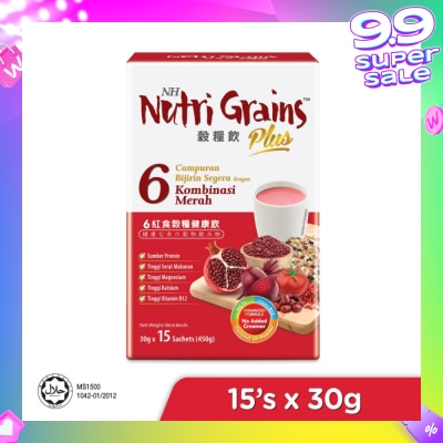 NH DETOXLIM Plus Instant Multi Mix Grains With 6 Red (Help Nourish Blood, Promote Good Skin & Protect Vision) 15s