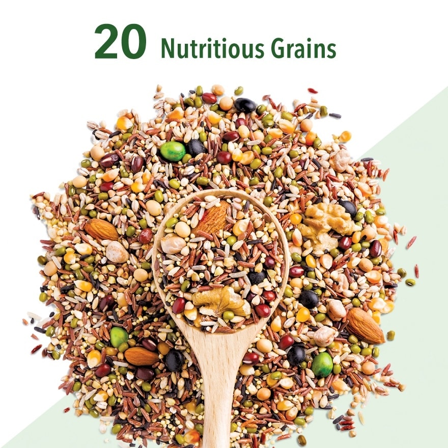 Plus Instant Multi Mix Grains With 6 Green (Helps To Build Healthy Red Blood Cells & Support Weight Management) 15s