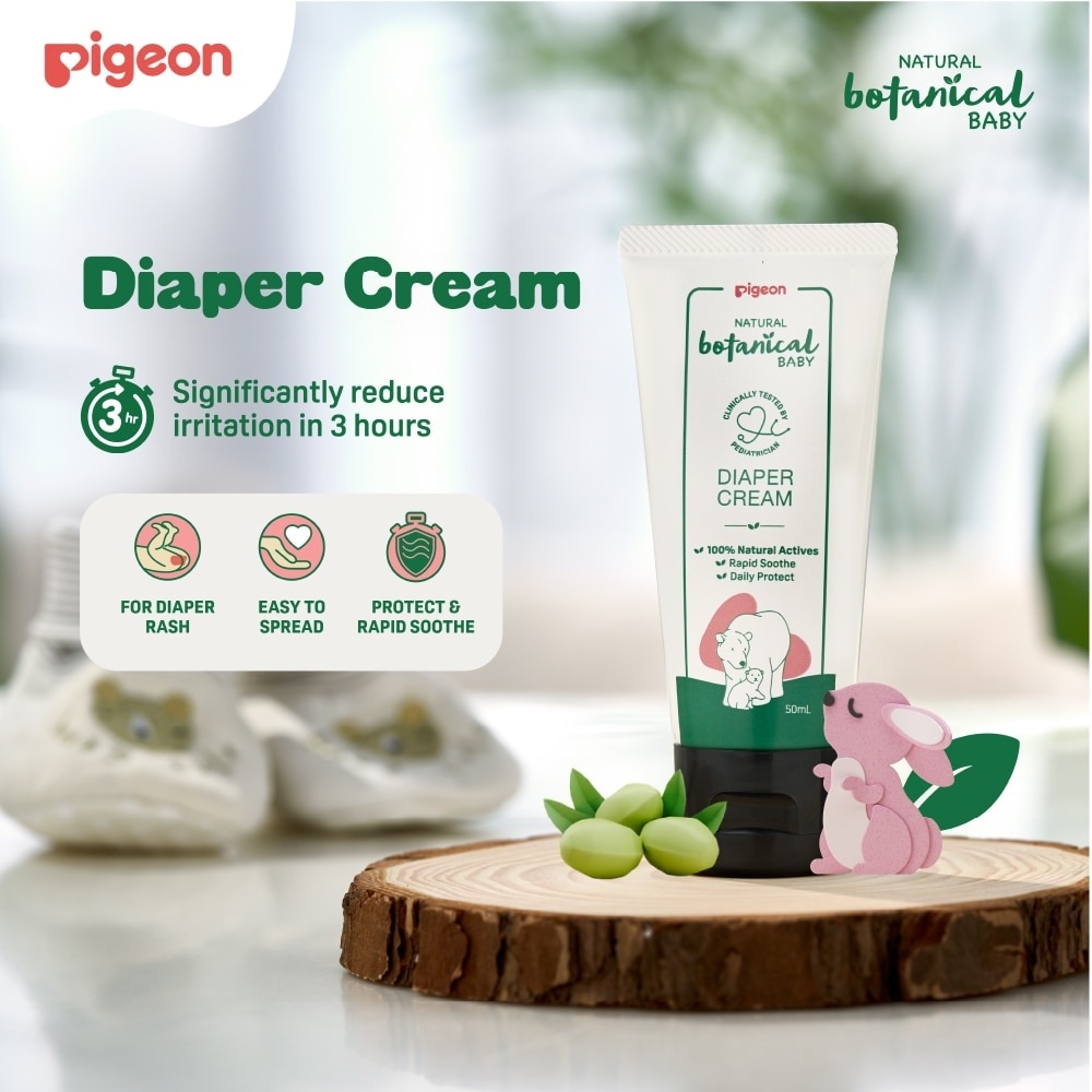 Natural Botanical Baby Diaper Cream 50ml