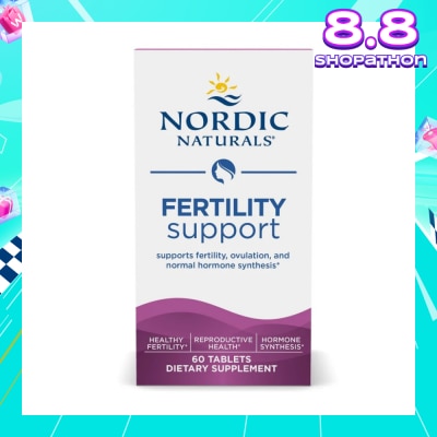 NORDIC NATURALS Fertility Support Dietary Supplement Tablet (To Supports Fertility, Ovulation & Normal Hormone Synthesis) 60s